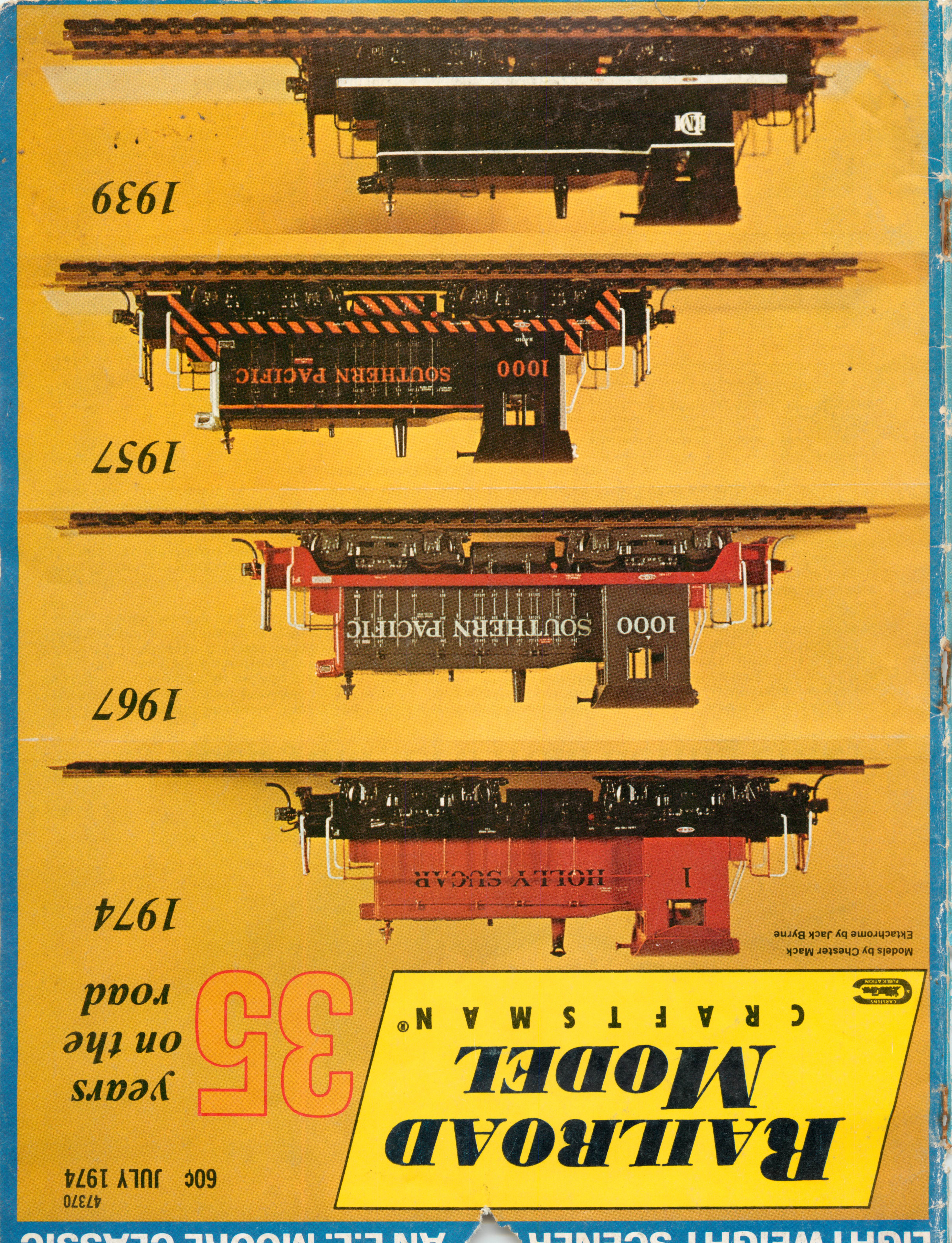 Railroad Model Craftsman July 1974
